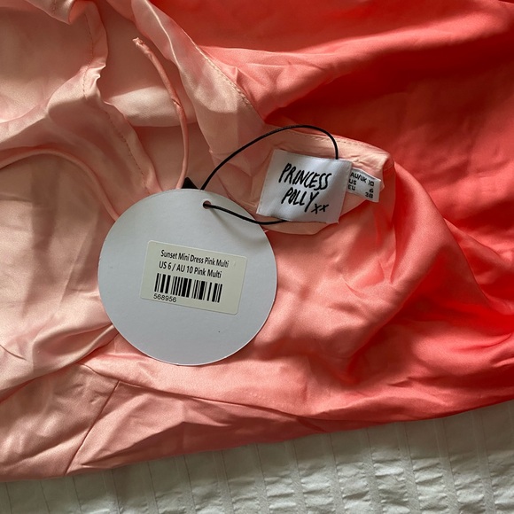 NWT Princess Polly Sunset Mini Dress - Picture 6 of 6